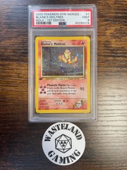 2000 Pokemon Gym Heroes 1 Blaine's Moltres Holo 1st Edition PSA 9 49286474